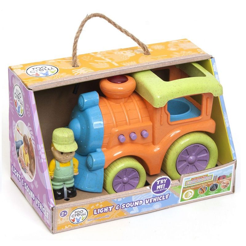 ROO CREW - Vehiculos Roo Crew Mini Tren con Luces y Sonidos