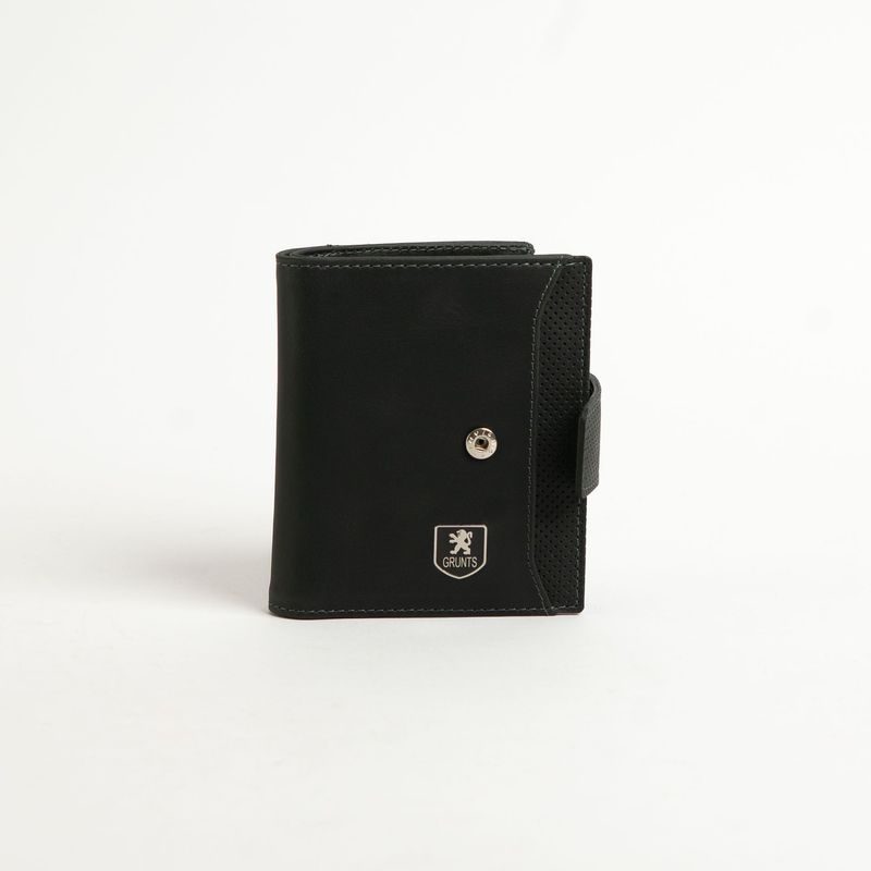 VALENCIA LEATHER - BILLETERA GRUNTS PARA VARON DE CUERO