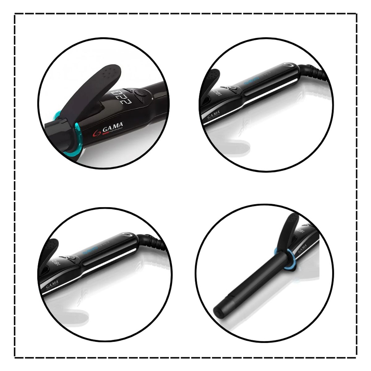 GAMA - Rizadora Gama G-EVO IHT Digital Tourmaline 33mm