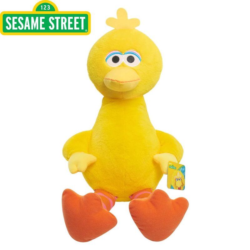 SESAME STREET - Peluche grande Gran pájaro - Big Bird - Plaza Sesamo
