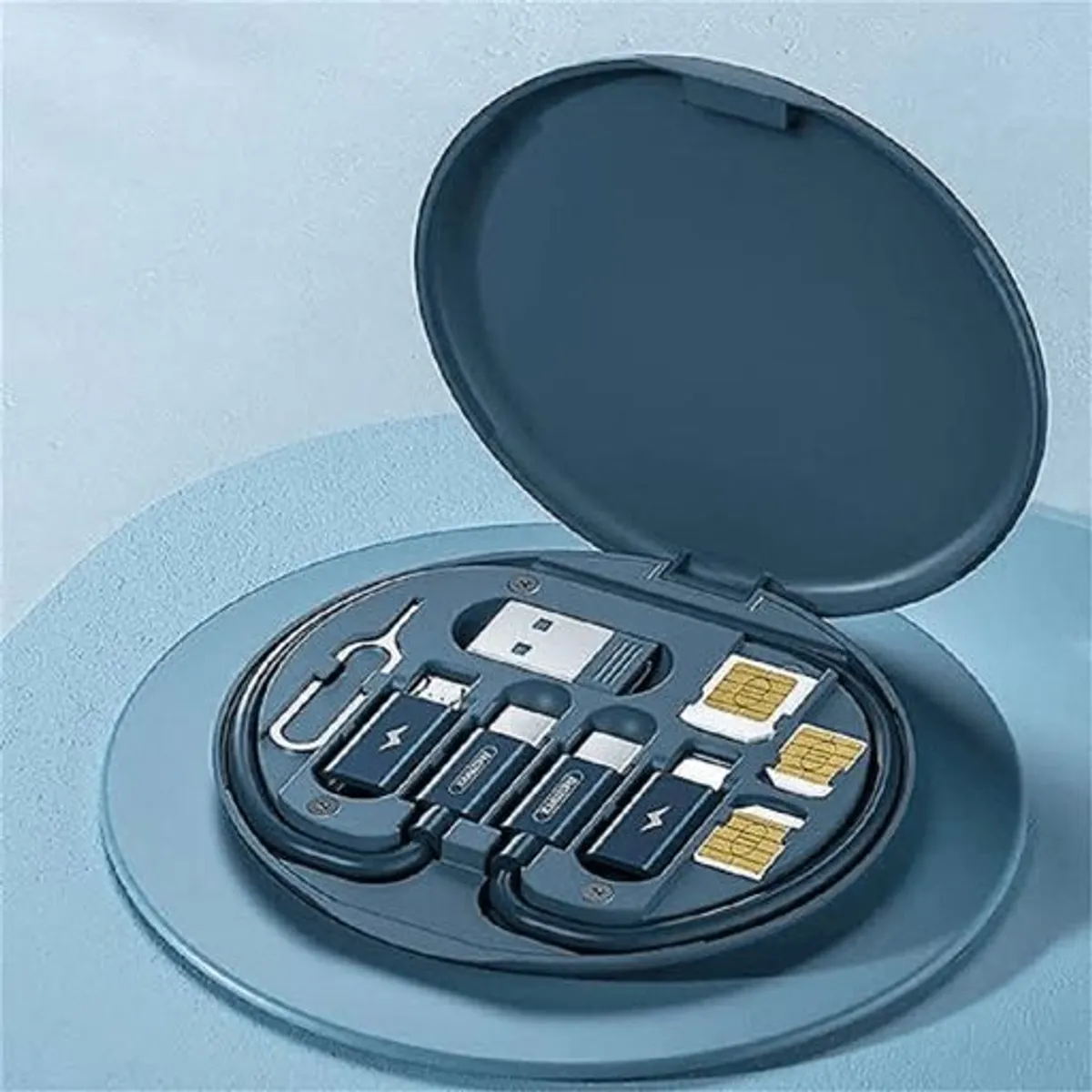 GENERICO - KIT DE CABLES DE CARGA RAPIDA 60 W COLOR NEGRO