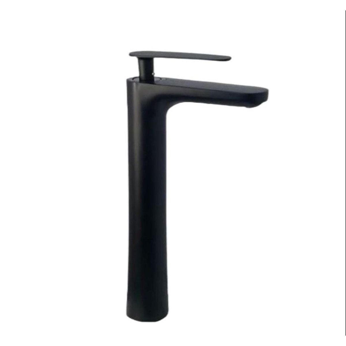 GENERICO - MEZCLADORA DE LAVATORIO CASCADA ALTO NEGRO