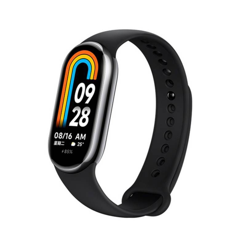 XIAOMI - Pulsera Inteligente Xiaomi Smart Band 8 + Mica Hidrogel - Negro