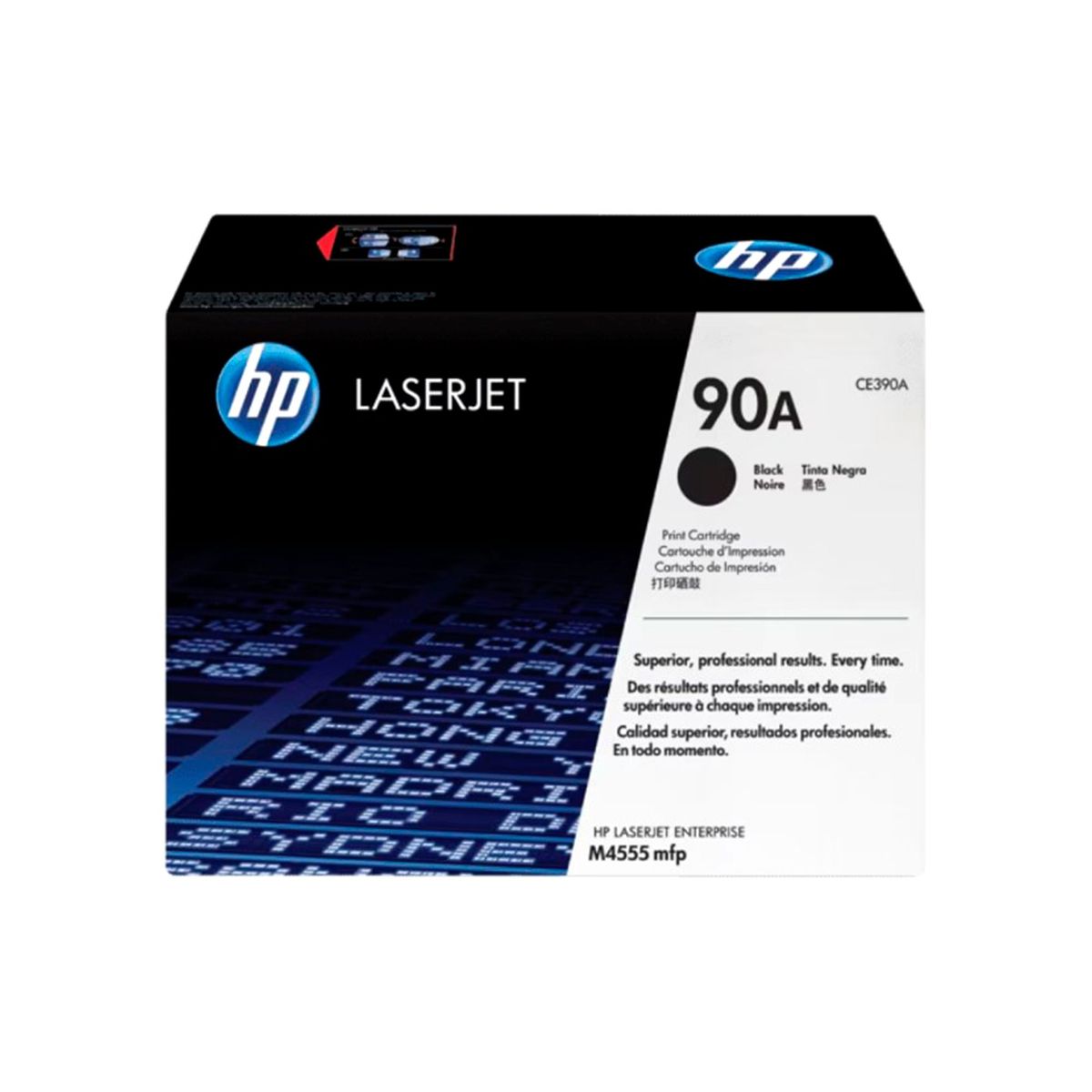 HP - TONER HP CE390A (90A) L.J. 4555  NEGRO - P/N: CE390A