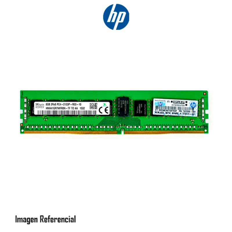HP - MEMORIA RAM HP 8GB 1RX4 PC3L 12800R - P/N: 731656-081