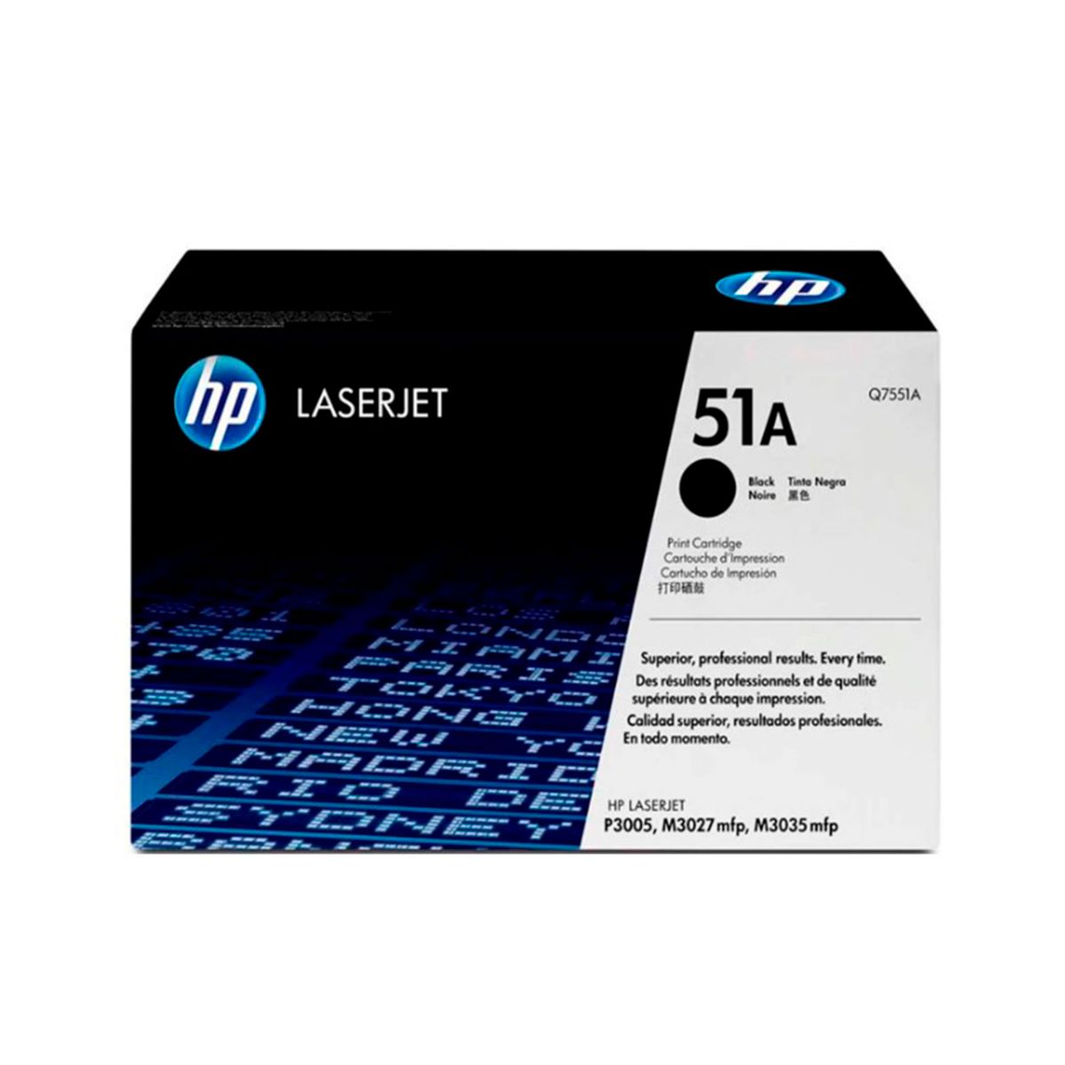 HP - TONER HP 51A LJ P3005 M3027 NEGRO - P/N: Q7551A