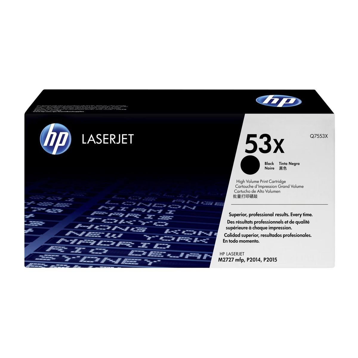 HP - TONER HP 53X LJ P2015 NEGRO - P/N: 1PQ7553X