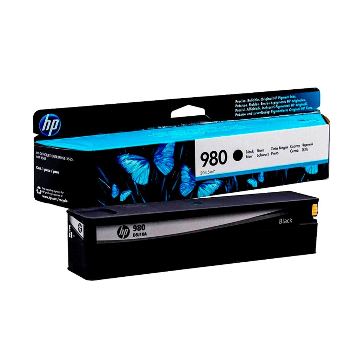 HP - CARTUCHO DE TINTA HP  980 (D8J10A) NEGRO - P/N: D8J10A