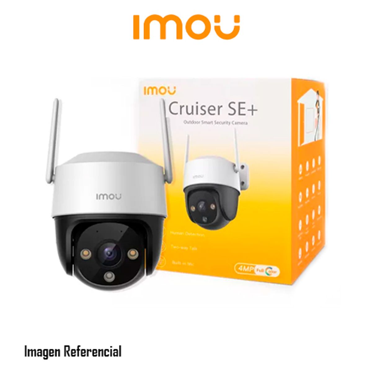 IMOU - CAMARA IMOU CRUISER SE+ DOMO 30FPS WIFI 4MP 1080P P/N: IPC-S41FE-IMOU