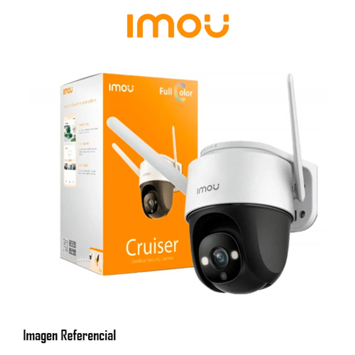 IMOU - CAMARA IMOU CRUSIER OUTDOOR DOMO 2K IP WIFI 4MP QHD IP66 HASTA 256GB