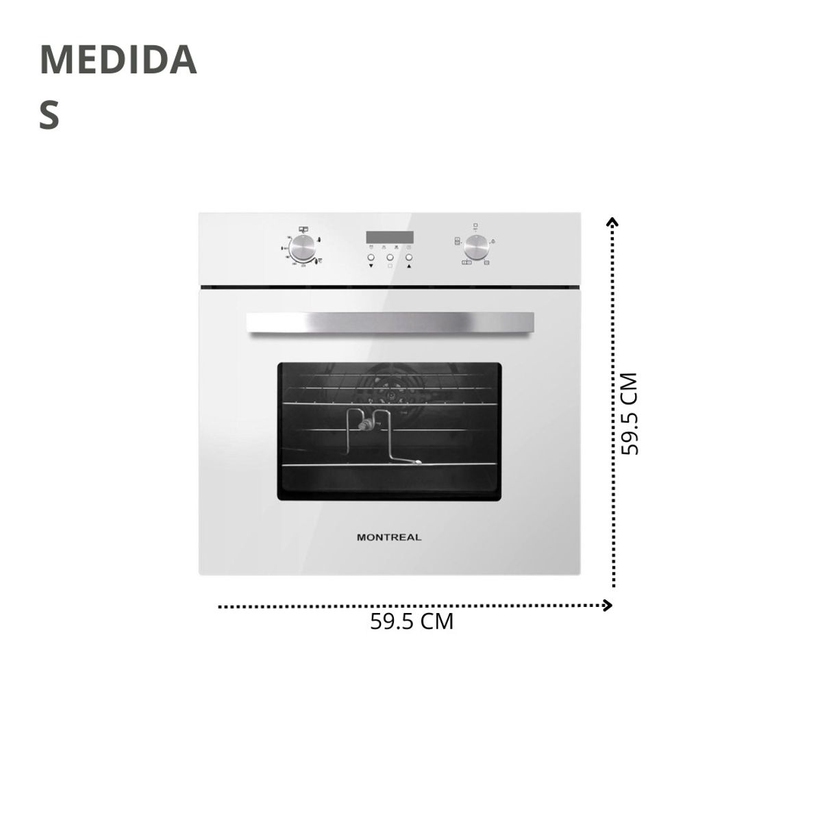 MONTREAL - Horno Empotrable MONTREAL MONHOR-3008