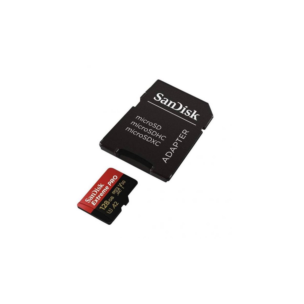 SANDISK - Memoria MICRO SD SANDISK EXTREME PRO 128GB de 200mbs  ORIGINAL