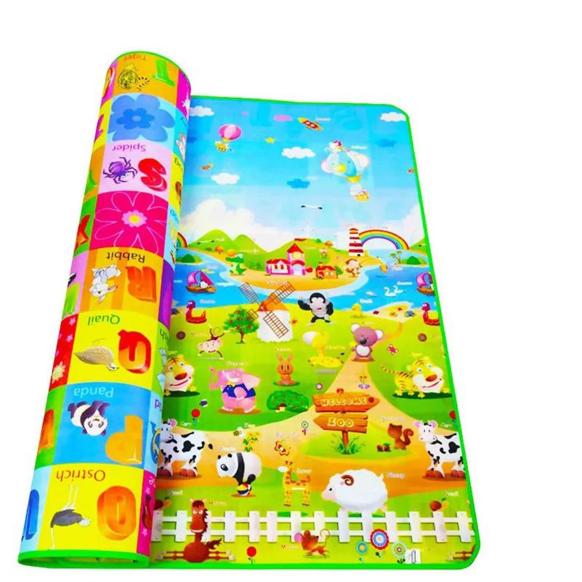 GENERICO - Piso Bebe Térmico Alfombra Educativa 180 x 120 Cm