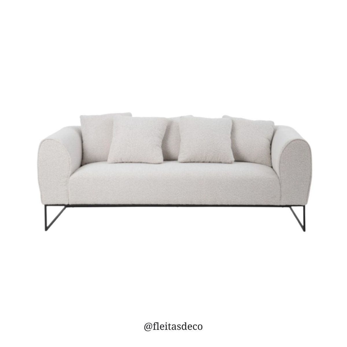 GENERICO - SOFA SELINA 3 CUERPOS COLOR GRIS