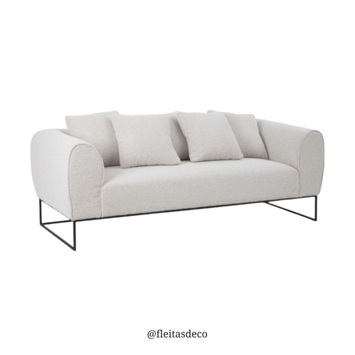GENERICO - SOFA SELINA 3 CUERPOS COLOR GRIS