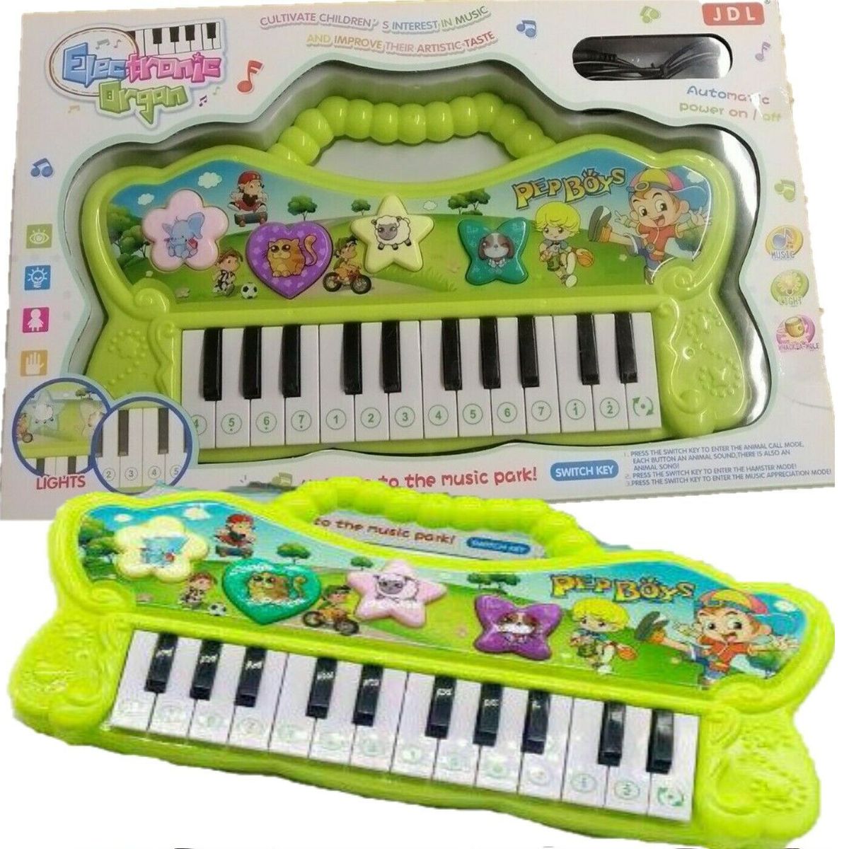 OEM - Piano Musical para Niños de 3 Años a Mas con Luces