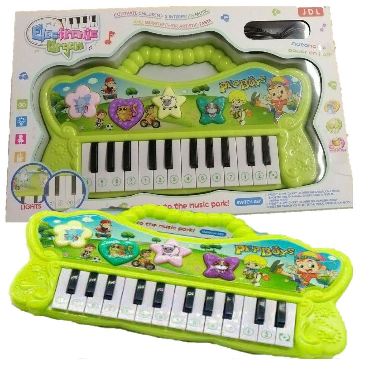OEM - Piano Musical para Niños de 3 Años a Mas con Luces