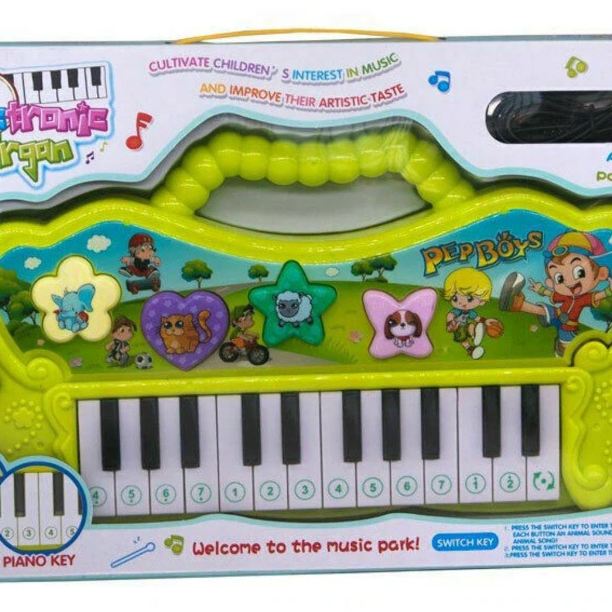 OEM - Piano Musical para Niños de 3 Años a Mas con Luces