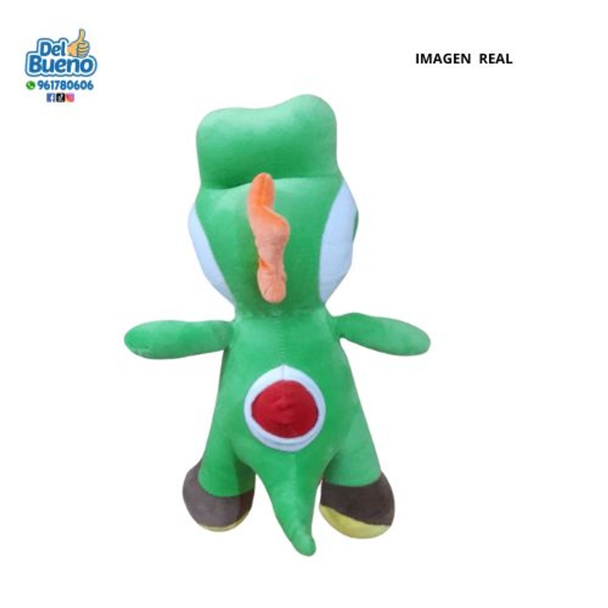 GENERICO - PELUCHE DEL  DINOSAURIO YOSHI