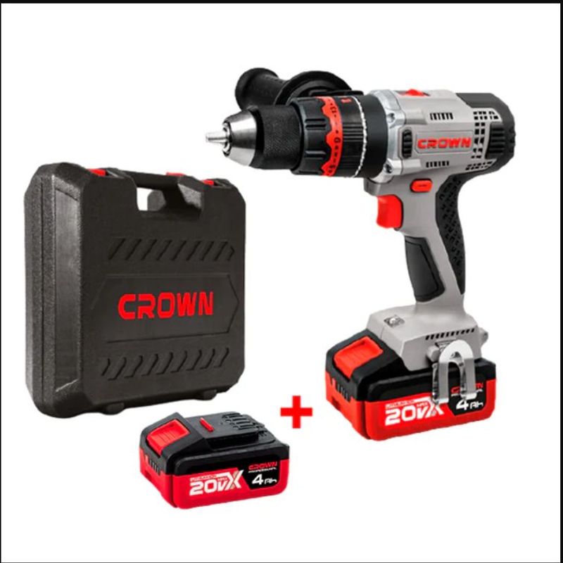 CROWN - ATORNILLADOR LITIO C/MALETA 20V