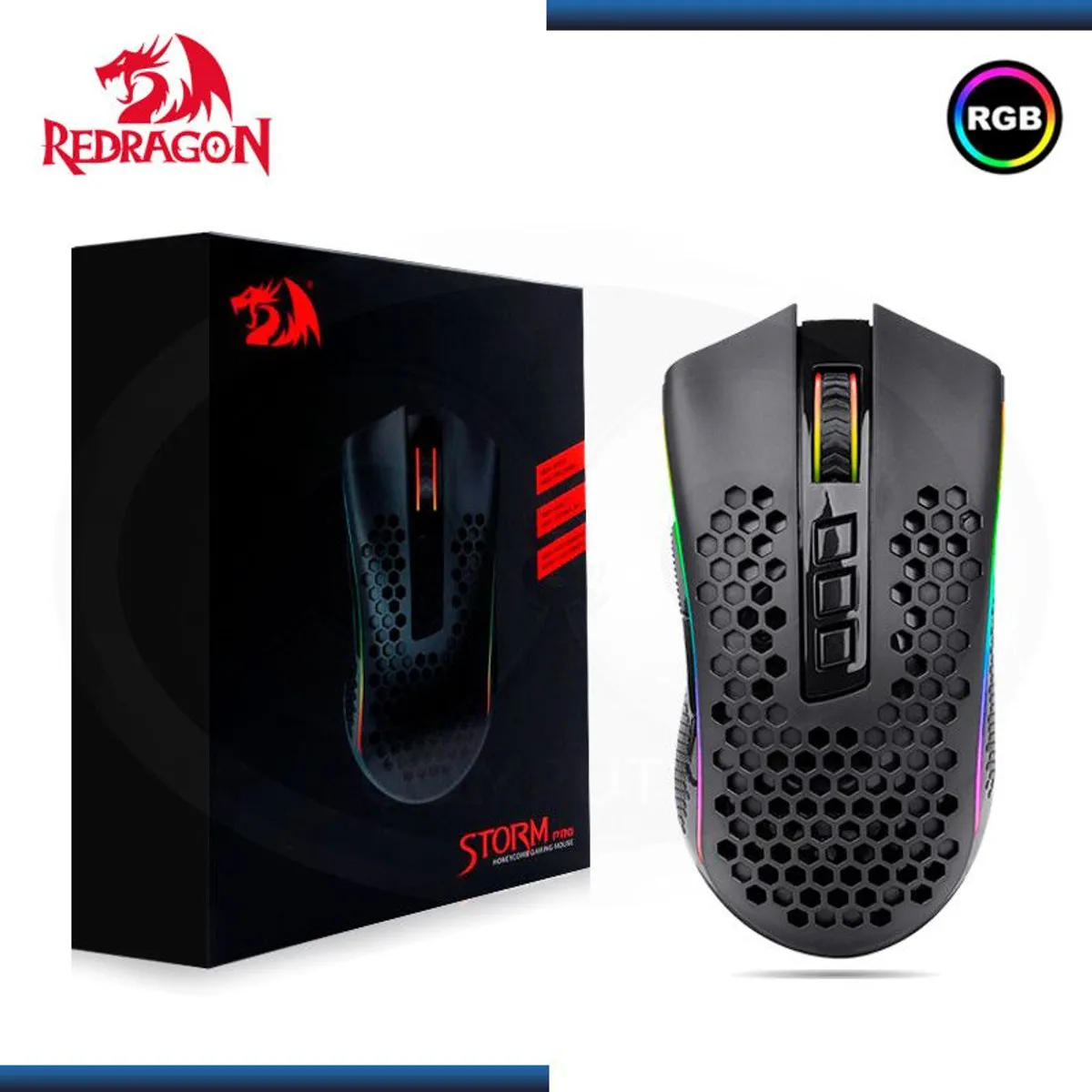 REDRAGON - Mouse Redragon STORM PRO M808-KS Wireless