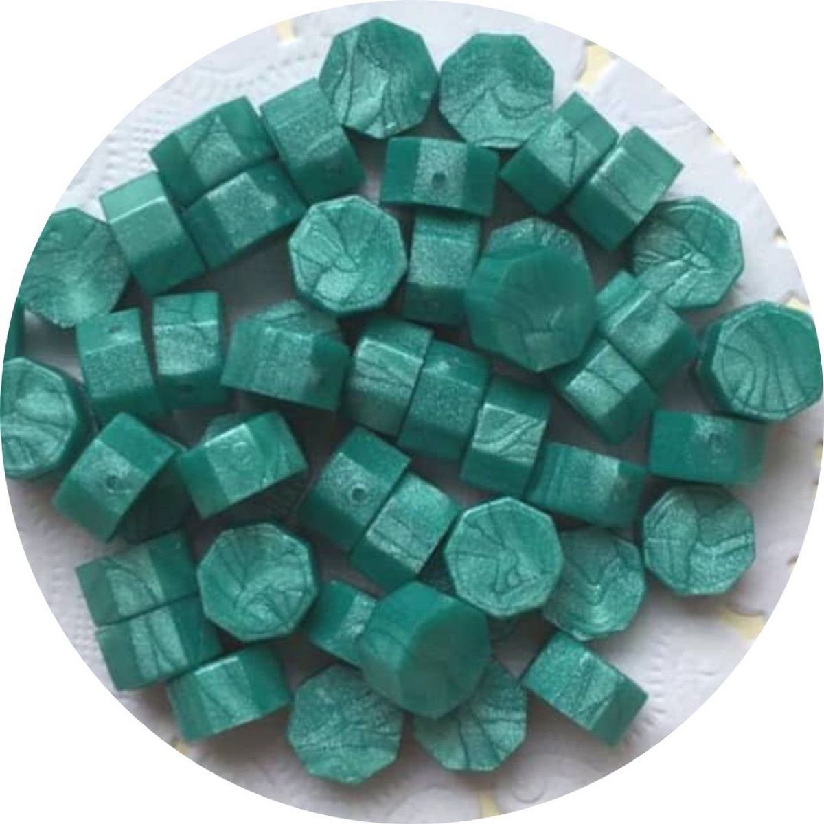 GENERICO - LACRE PARA SELLAR CERA PARA SELLOS  COLOR MALAQUITA