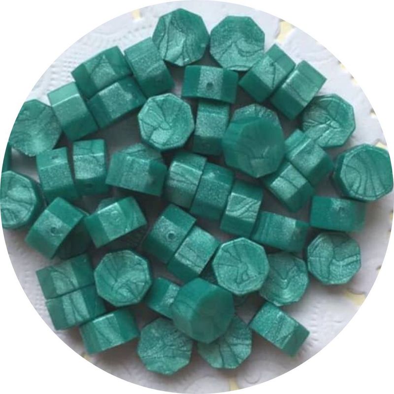 GENERICO - LACRE PARA SELLAR CERA PARA SELLOS  COLOR MALAQUITA