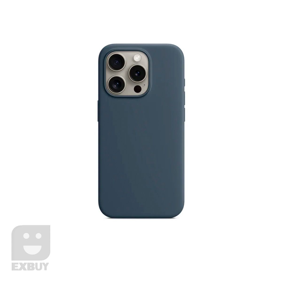 GENERICO - Funda Case Silicone Blue Color para iPhone 15 - EXBUY.
