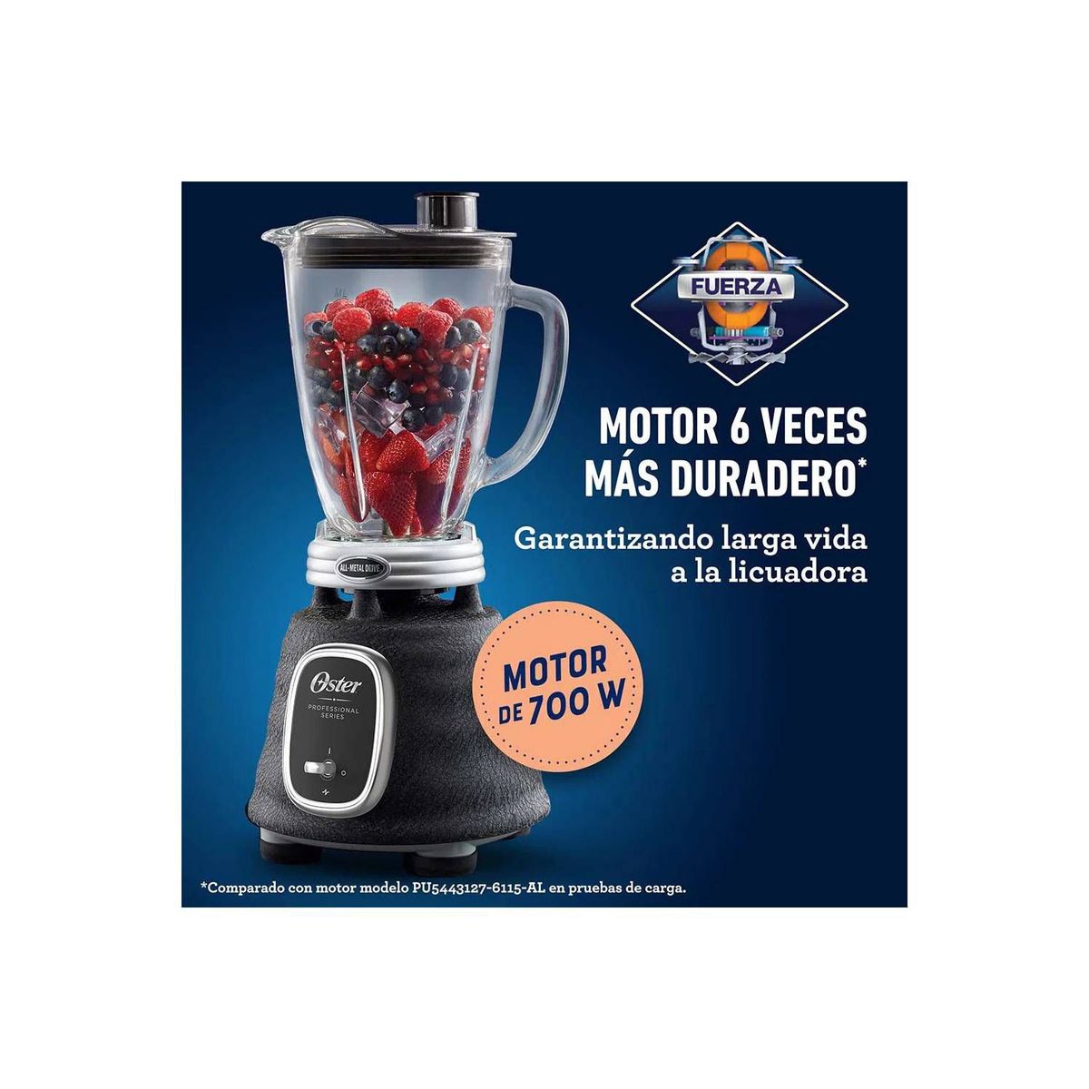 OSTER - Licuadora Clásica 1 ,5L Oster BLSTBPST-053 - Negro