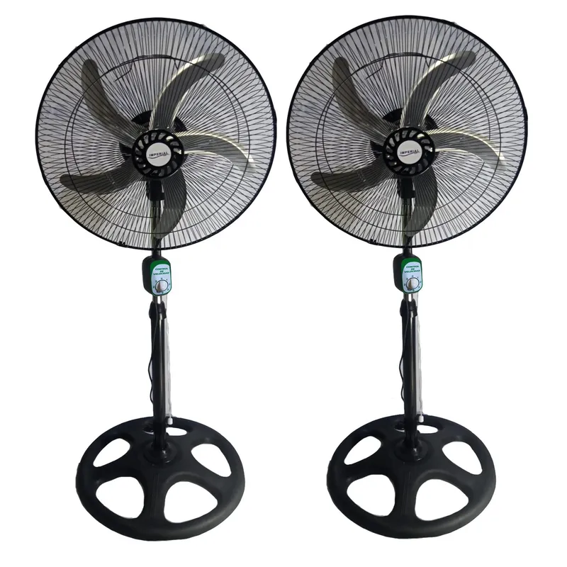 GENERICO - 2 Ventiladores  Imperial TY-18130WM malla de metal 5 aspas 18"