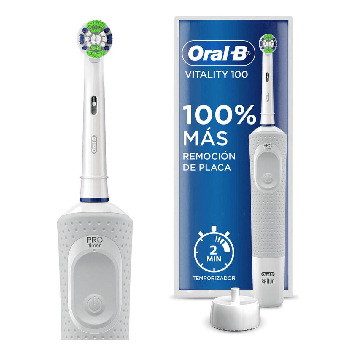 ORAL B - Cepillo Eléctrico Recargable Oral-B Vitality 100 1 Unidad