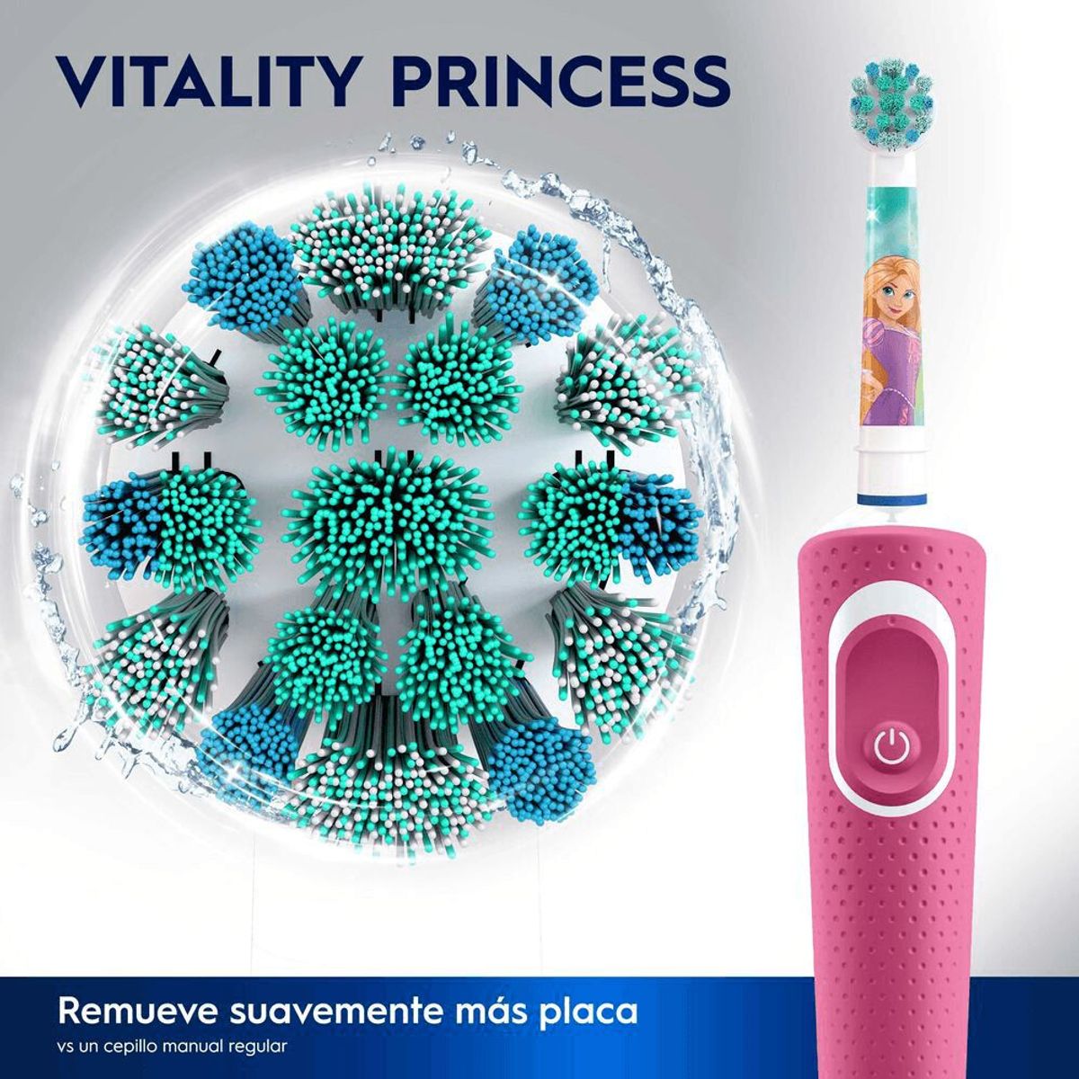 ORAL B - Cepillo de Dientes Eléctrico Oral-B Disney Princess 1 Unidad