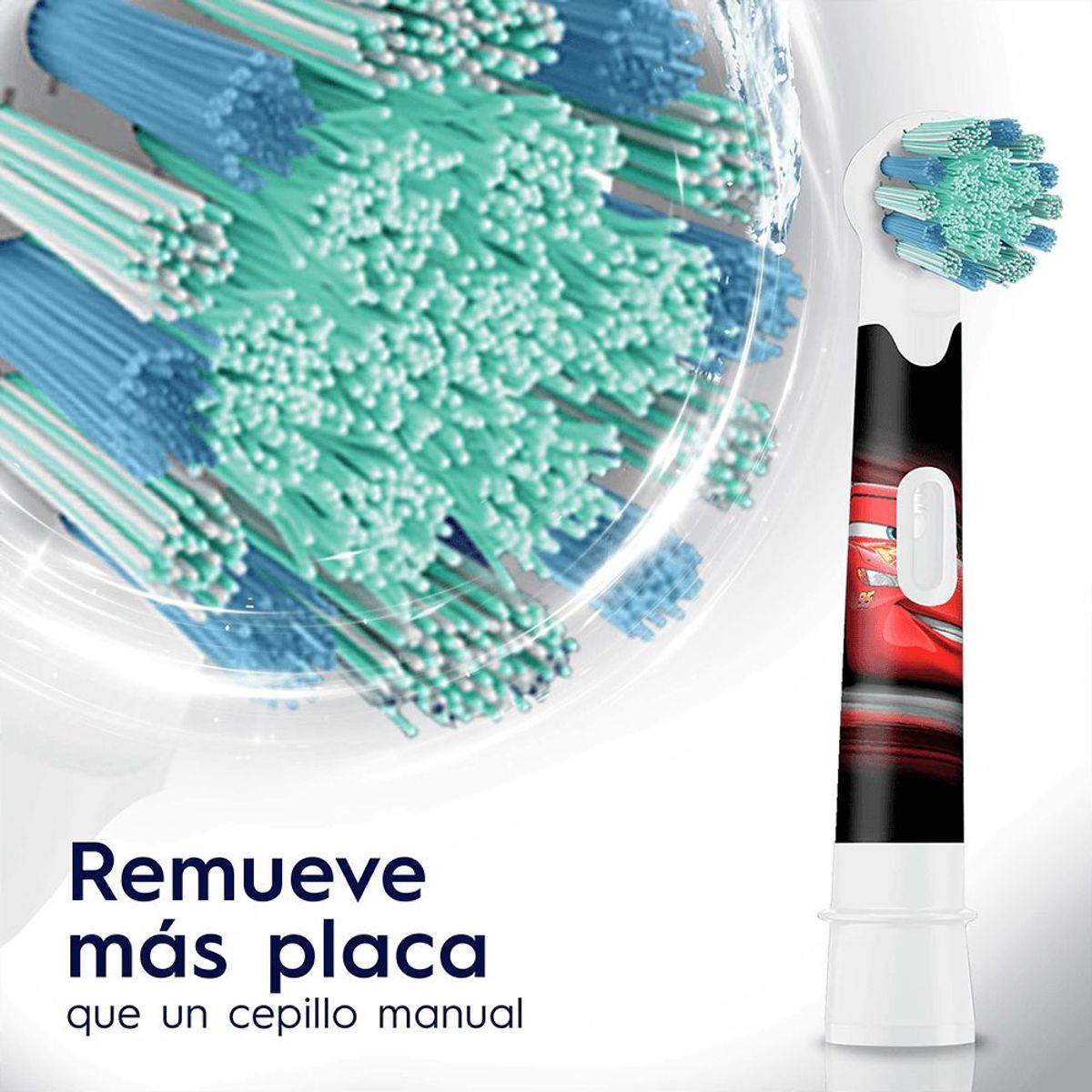 ORAL B - Cabezales Repuesto Oral-B Disney Cars Cepillo Eléctrico 2un