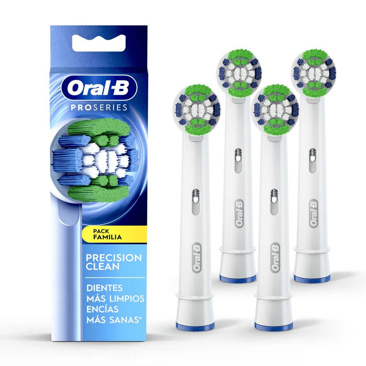 ORAL B - Cabezales de Repuesto Oral-B Precision Clean 4 Unidades
