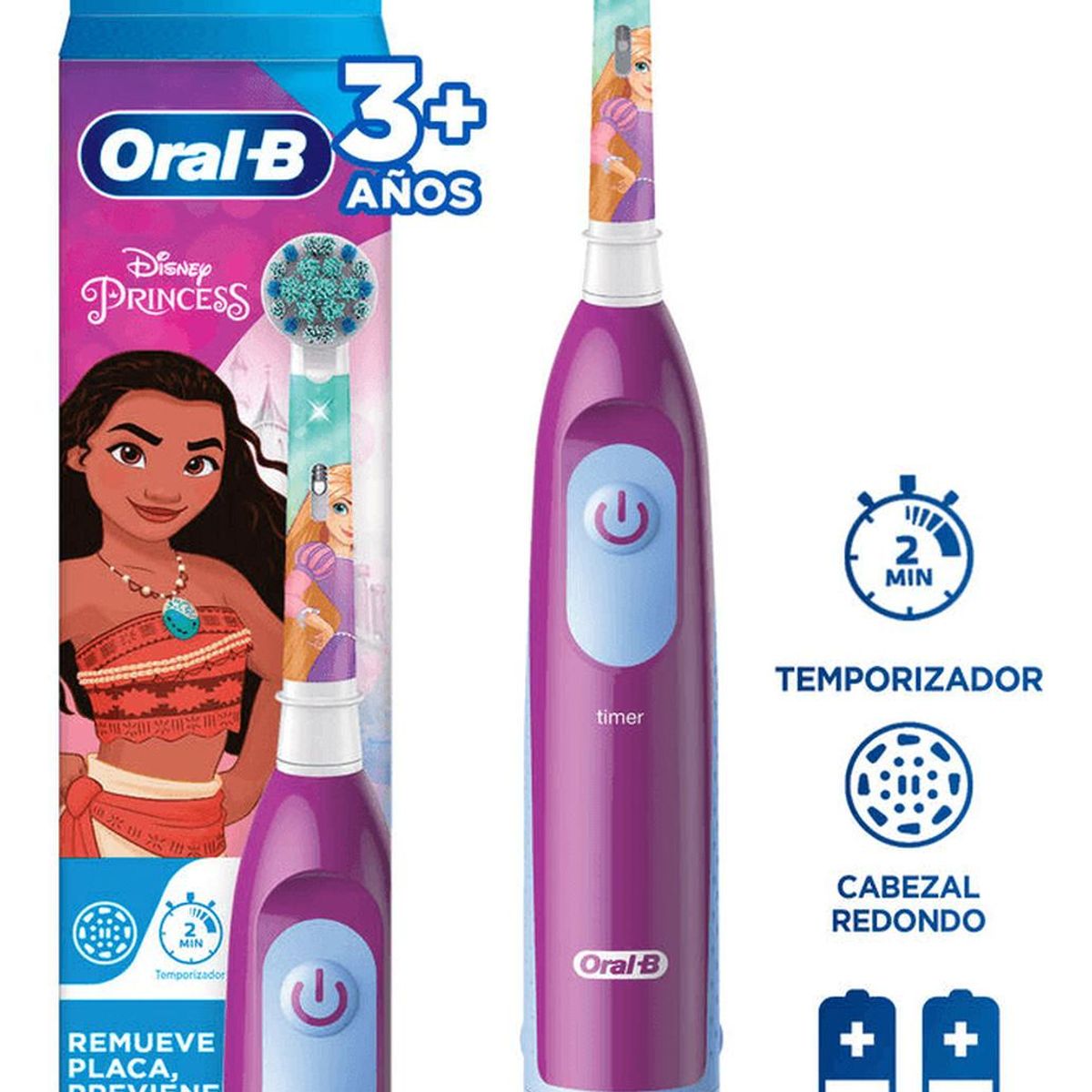 ORAL B - Cepillo Dental Eléctrico Oral-B Disney Princess 1 Unidad