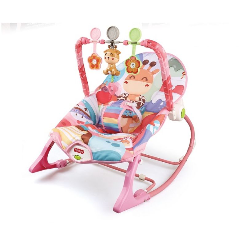 GENERICO - SILLA MECEDORA EN ROSADA SAFARI