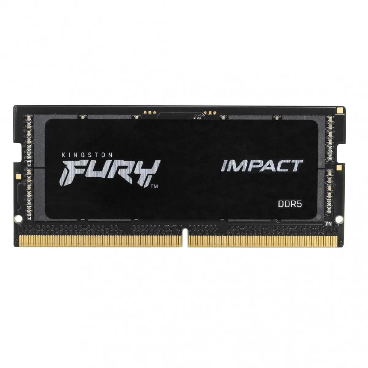 KINGSTON - Memoria RAM Kingston Fury Impact 16GB DDR5 4800Mhz SODIMM KF548S38IB16