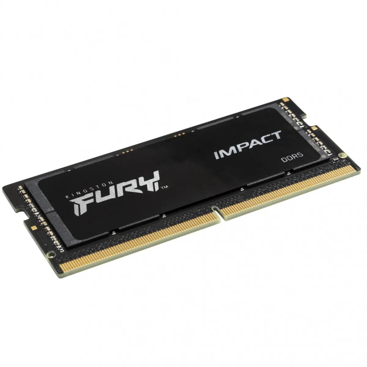 KINGSTON - Memoria RAM Kingston Fury Impact 16GB DDR5 4800Mhz SODIMM KF548S38IB16