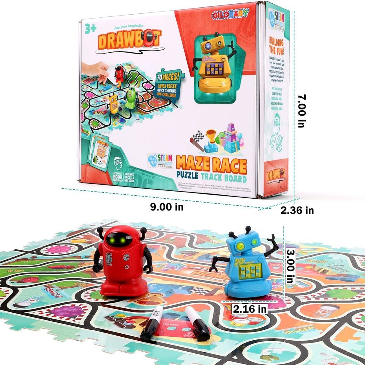 GENERICO - Robots Inductivos Rawbot Carreras Estrategia Educativo