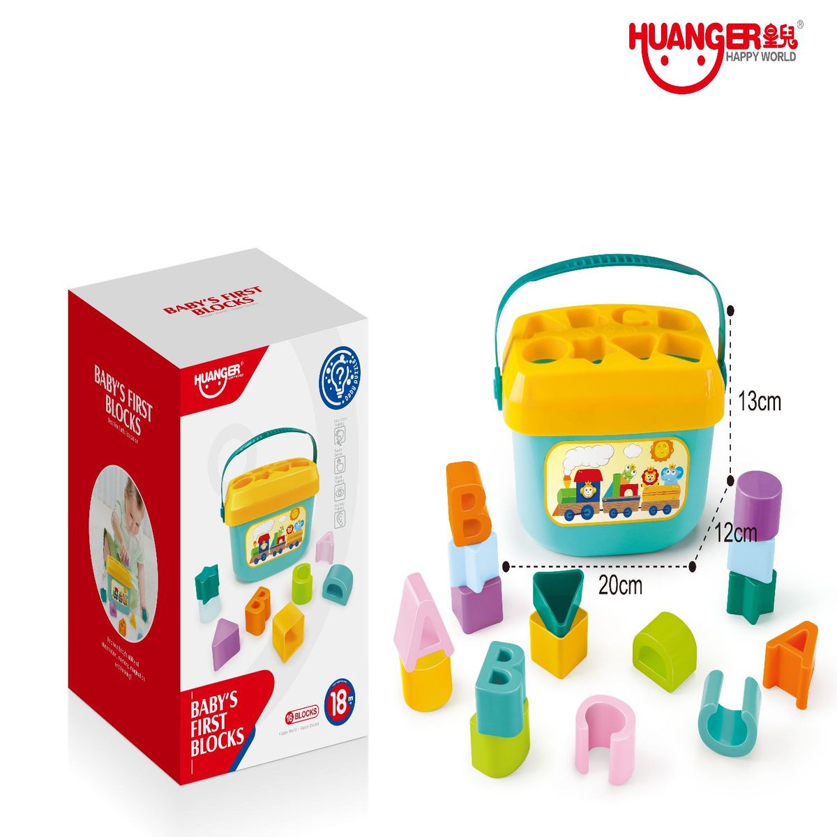 GENERICO - BLOQUES DE ENCAJE PARA BEBES