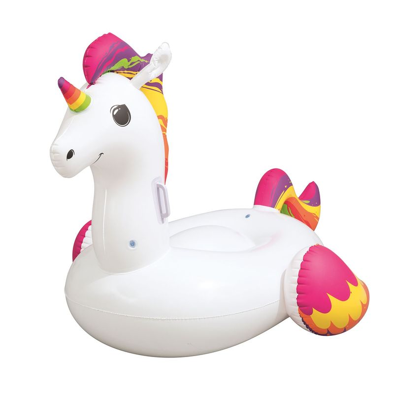 BESTWAY - Flotador De Piscina Con Asiento Unicornio Fantasía - Bestway
