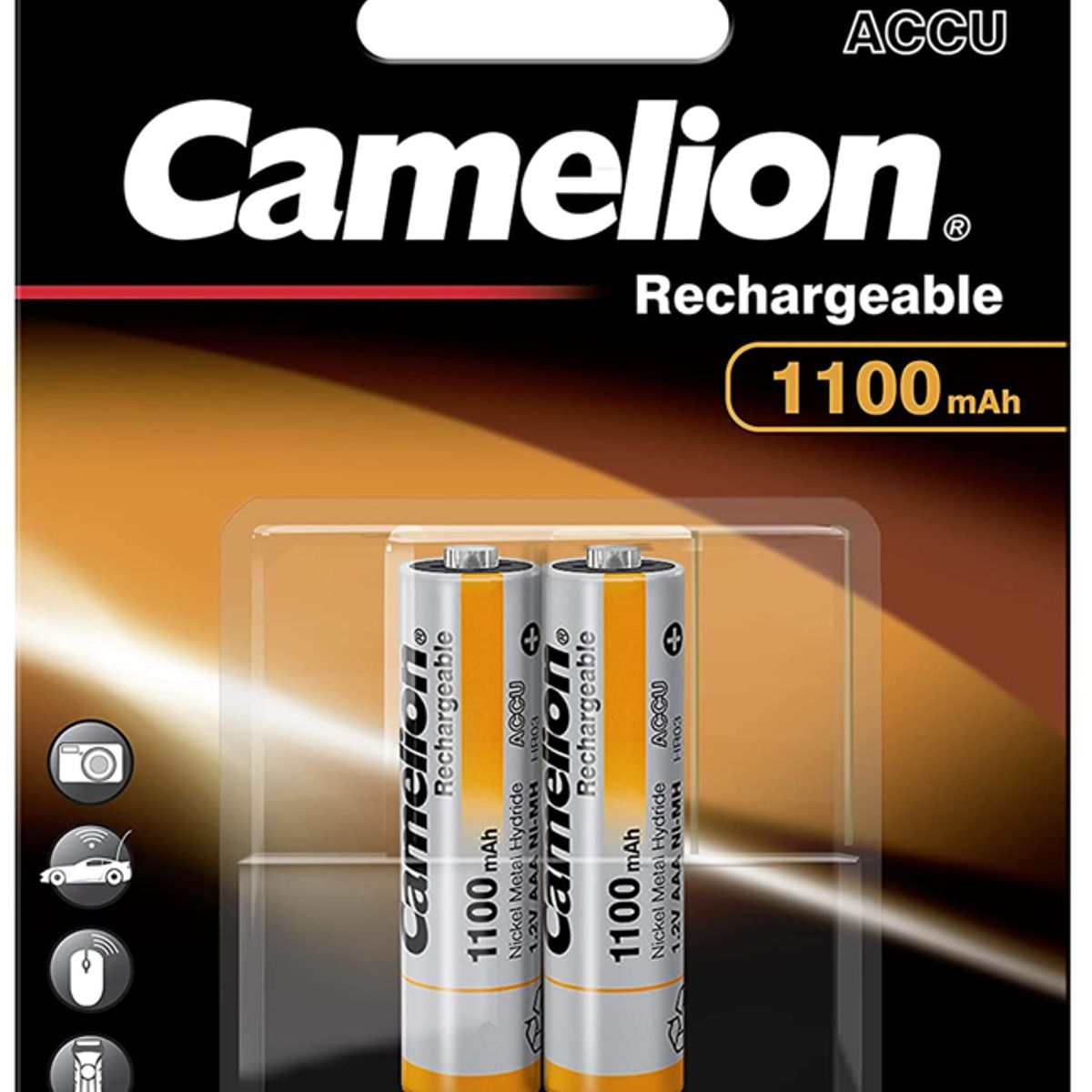 CAMELION - PILA AAA 1100mAh CAMELION RECARGABLE