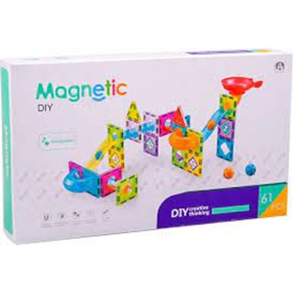 GENERICO - Pista magnética de diseño con bola 61uds CH1035