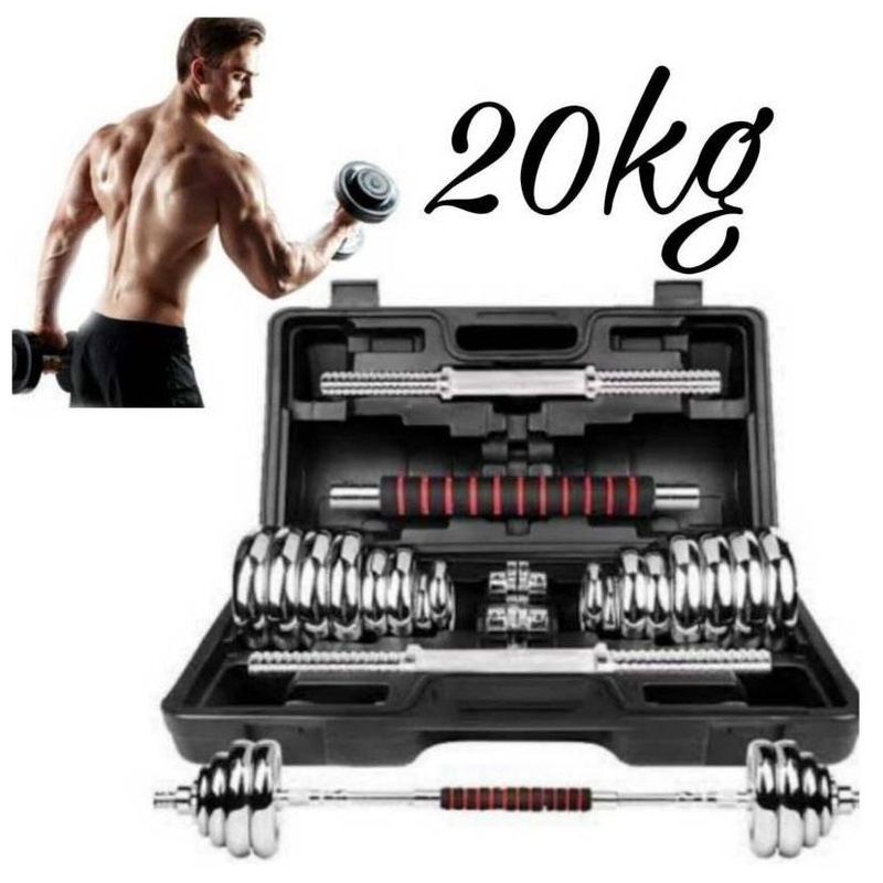 YORK - Maleta de Mancuerna de 20 Kilos Acero