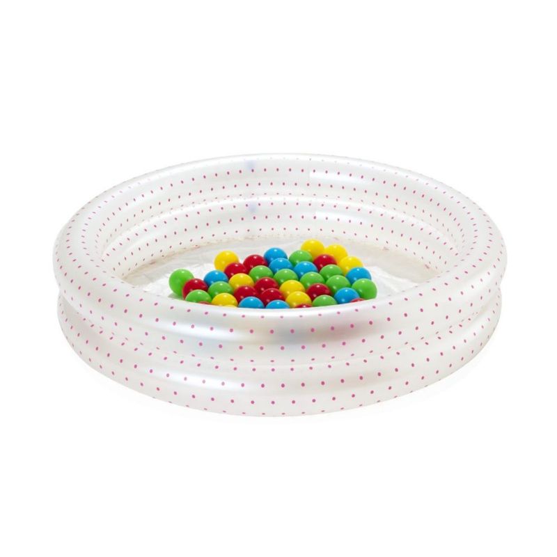 BESTWAY - Piscina 2 Anillos 91X20Cm Rosado - Bestway