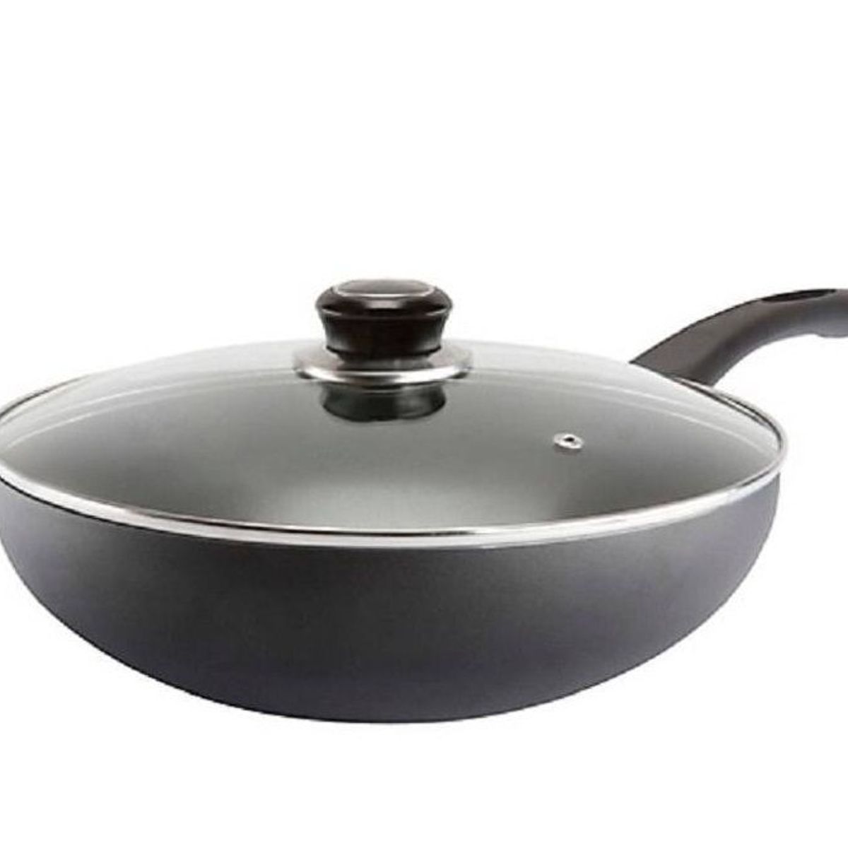 RECORD - Sartén wok Record con Tapa 26 cm