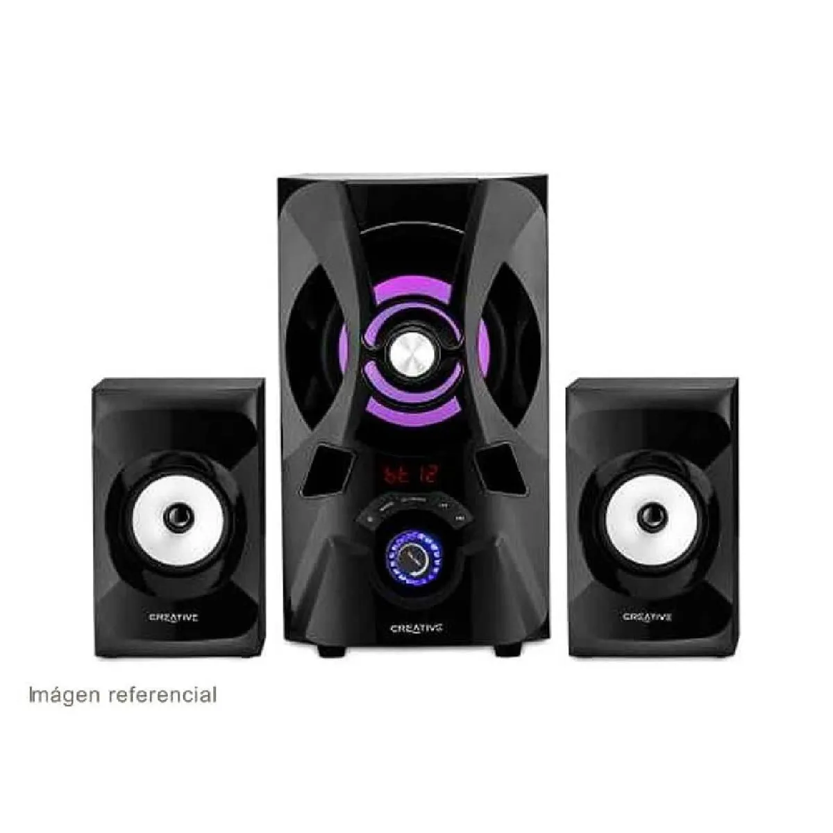 CREATIVE - Parlante Creative SBS E2900 2.1 60watts USB, 3.5 mm Black