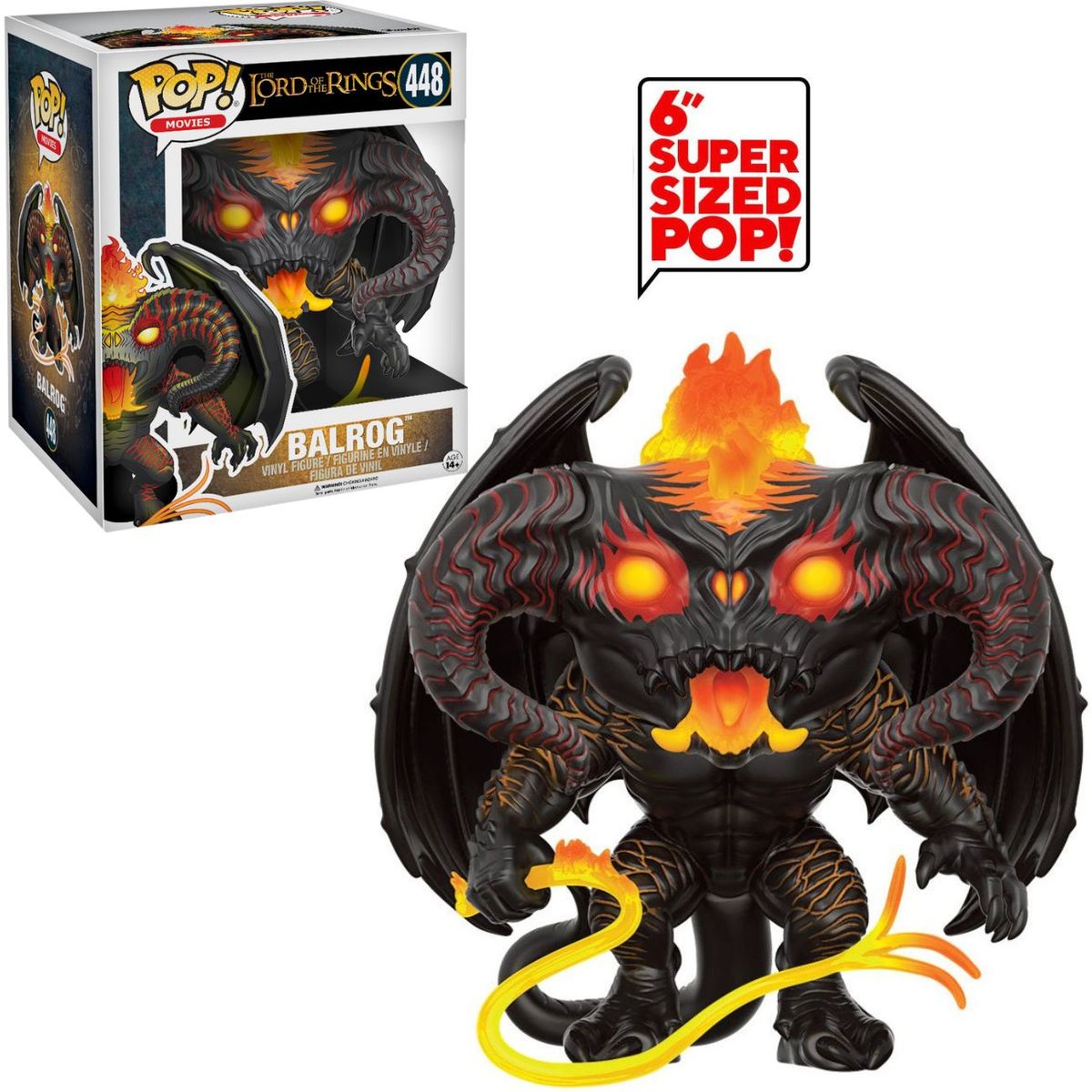 FUNKO - Funko Pop El Señor de los Anillos - Balrog 6 Pulgadas 448