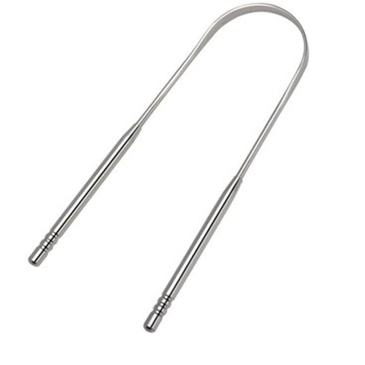 GENERICO - Limpiador Raspador De Lengua De Acero Inoxidable Plateado