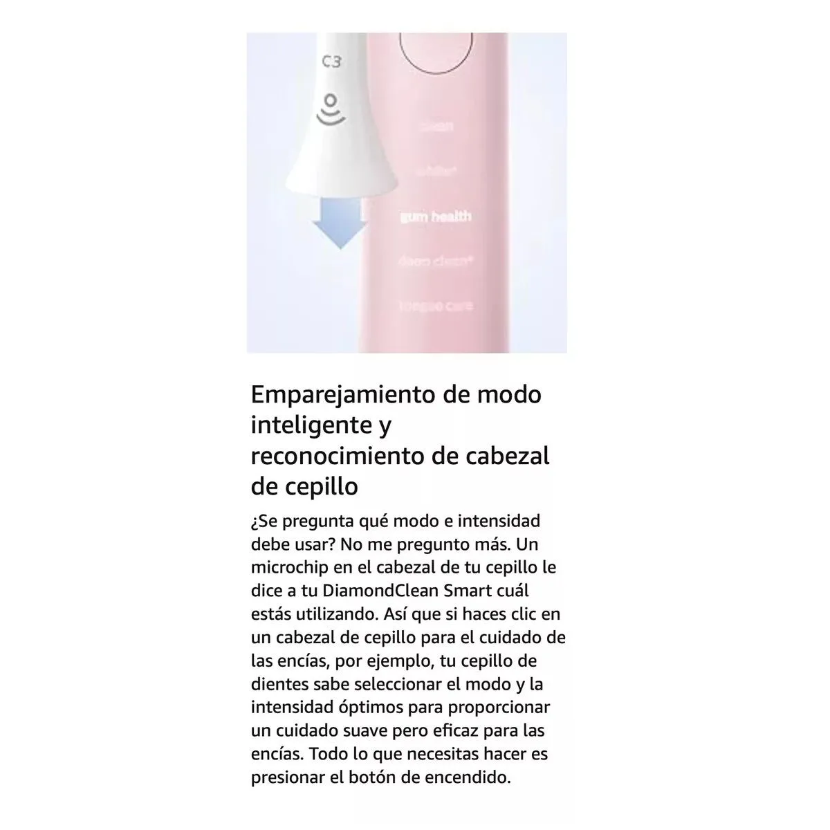 PHILIPS - Cepillo Electrico Philis Sonicare Diamondclean 4modos 3 Nivees